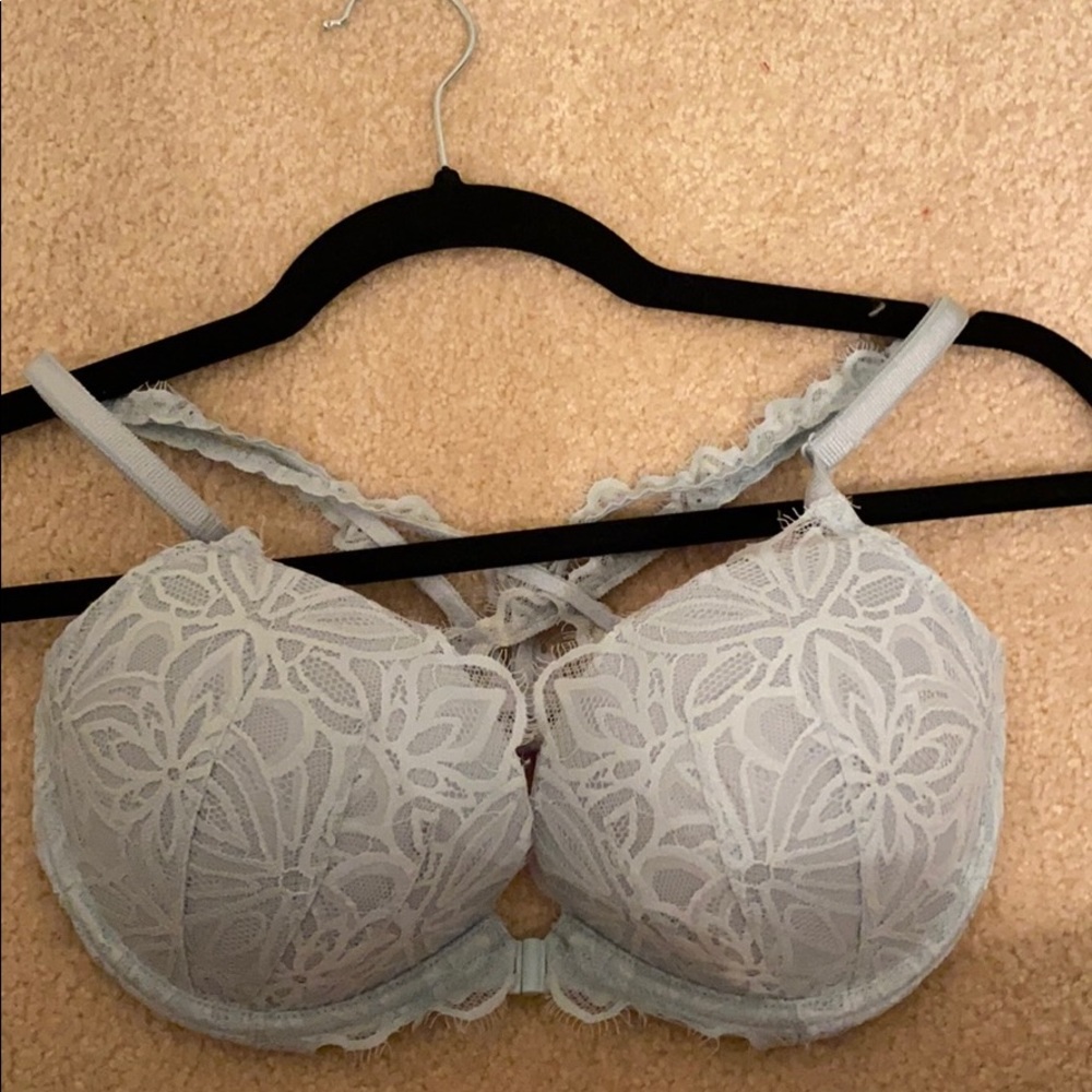 PINK: Lace Push-Up Bra